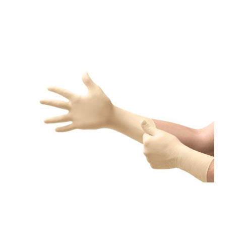 51870. GUANTES DE LATEX NATURAL SIN POLVO ESTERIL #7 PAQUETE C/10 PARES - ACCUTECH