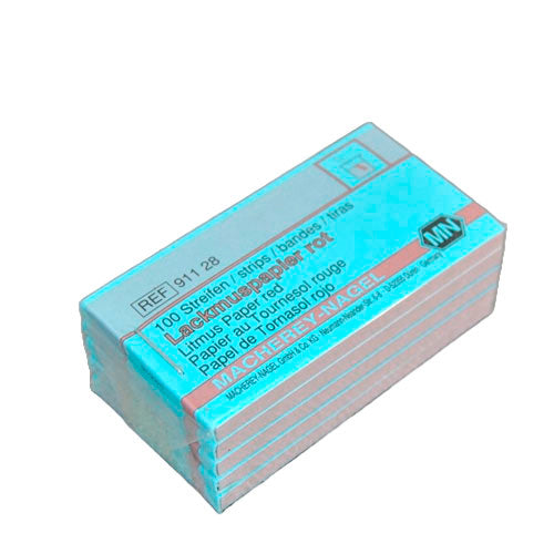 24241. PAPEL TORNASOL ROJO C/100 TIRAS 10X70MM MACHEREY-NAGEL