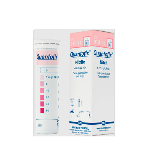 24242. PAPEL QUANTOFIX SEMICUANTITATIVO P/DETERMINACION DE NITRITO 1-80MG/L C/100 TIRAS MACHEREY-NAGEL