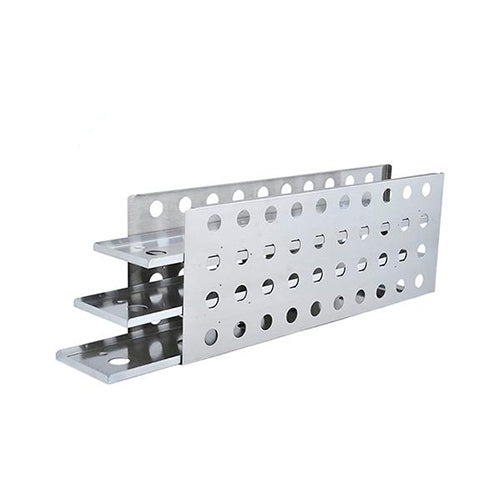 4. RACK P/25 CAJAS 2PULG DESLIZANTES COLOR PLATA 14X30.2X66.8CM P/ULTRACONGELADOR DE LA LINEA TSU Y FORMA 88000 REVCO-THERMO SCIENTIFIC