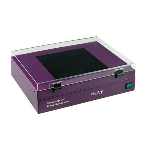 5886. TRANSILUMINADOR UV DE SOBREMESA MOD. M-15 C/FILTRO 15 X 15CM, ONDA MEDIA 302NM INTENSIDAD UNICA 8W, 115V UVP