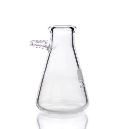 24055. MATRAZ DE FILTRACION DE VIDRIO 125ML C/PARED REFORZADA ULTRA-WARE Y BRAZO LATERAL P/TUBERIA DE 3/8PULG KONTES