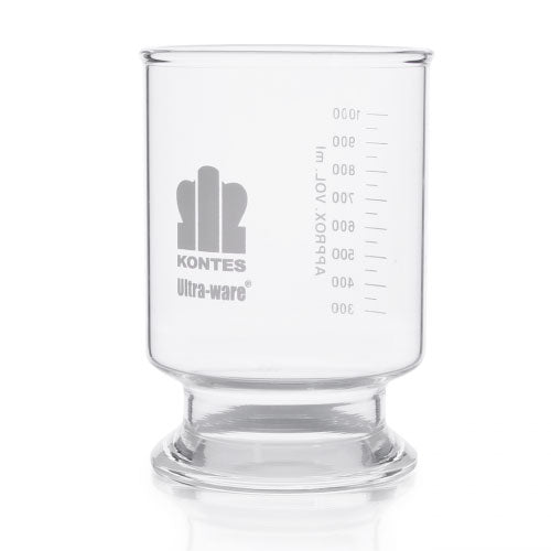 30120. EMBUDO DE VIDRIO 1000ML, ULTRA-WARE 47MM KONTES
