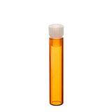 24206. VIAL AMBAR 1ML, 8X40MM C/TAPON CONICO DE POLIETILENO TRANSPARENTE STARBURST 8MM C/100 FINNERAN