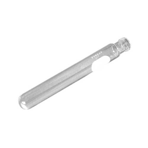 2816. TUBO DE CULTIVO DE VIDRIO 20X150MM DESECHABLE P/TAPA DE ROSCA PAQUETE C/15 PIEZAS PYREX