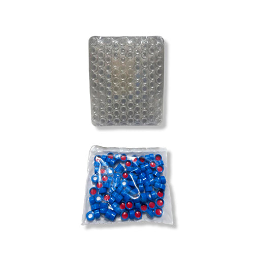 10969. VIAL VIDRIO CLARO 2ML, 12X32MM C/ZONA DE ESCRITURA CON TAPA 9MM Y SEPTA/PTFE/SILICON - FINNERAN