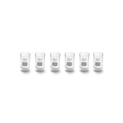 51729. CRISOL DE VIDRIO P3 C/POROS DE 16-40UM P/ANALIZADOR FIWE ADVANCE C/6  - VELP