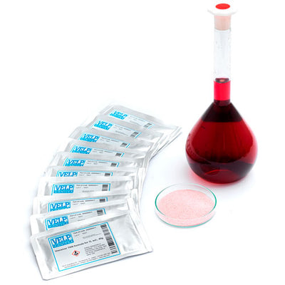 52668. FORMULA VRECEIVER P/PREPARACION DE ACIDO BORICO C/INDICADOR PAQUETE C/10 SOBRES, P/PROTEINA METODO KJELDAHL VELP