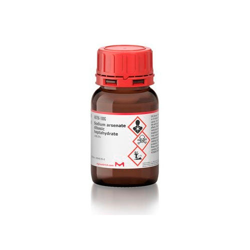 52193. ARSENIATO DE SODIO DIBASICO HEPTAHIDRATADO 98% 100GR SIGMA-ALDRICH