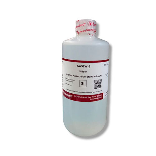 9427. STD SILICE AA 1000UG EN AGUA, TR ACIDO FLUORHIDRICO 500ML - ACCUSTANDARD