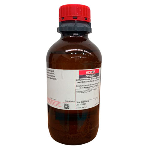 51897. METILSULFOXIDO 99% EXTRA SECO SOBRE TAMIZ MOLECULAR 1LT - ACROS ORGANICS