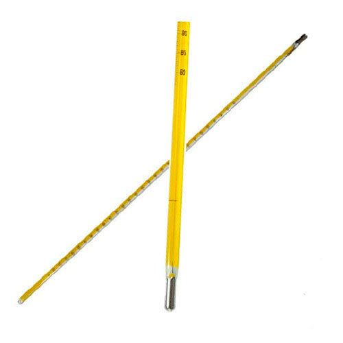 23380. TERMOMETRO DE VIDRIO ASTM 18C 34/42°C P/VISCOSIDAD SAYBOLT THERMCO