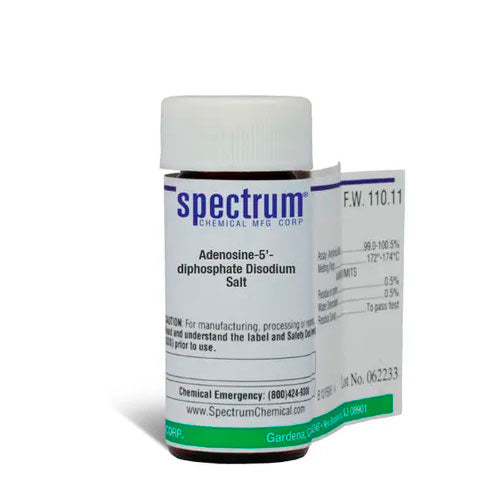 25095. ADENOSINA-5'-DIFOSFATO SAL DISODICA 1GR SPECTRUM CHEMICAL
