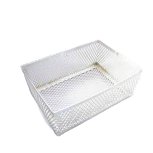 23947. CESTO DE METAL GALVANIZADO 35X25X15CM AESA