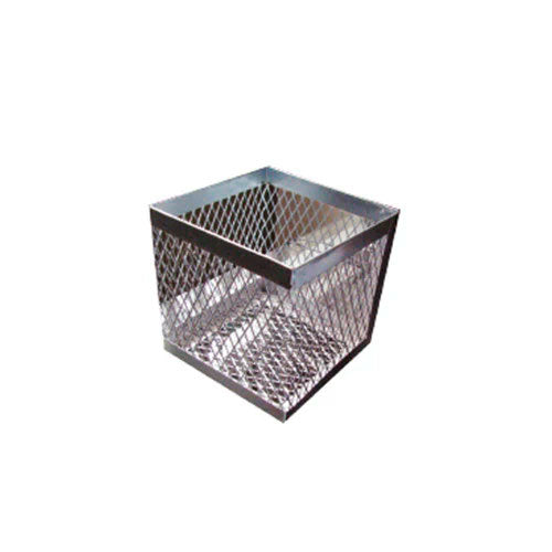 51994. CESTO DE METAL GALVANIZADO REDONDO DE 25 X 25 CM - AESA