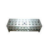 51872. GRADILLA P/24 LUGARES 40MM DE ACERO INOXIDABLE SIN OREJAS, - AESA