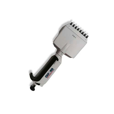 21061. MICROPIPETA MULTICANAL 8 CANALES VOLUMEN VARIABLE 5-50UL ACCUPET EVO OXFORD LAB PRODUCTS
