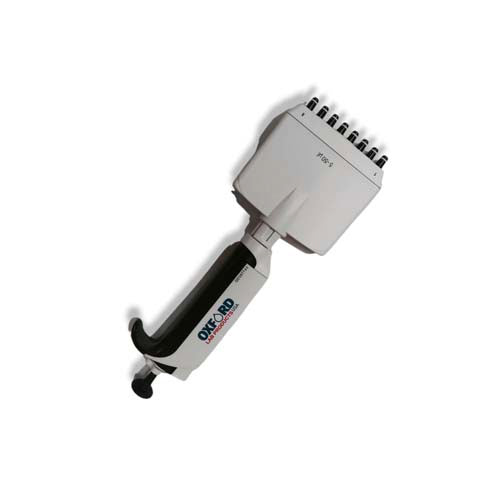 21061. MICROPIPETA MULTICANAL 8 CANALES VOLUMEN VARIABLE 5-50UL ACCUPET EVO OXFORD LAB PRODUCTS
