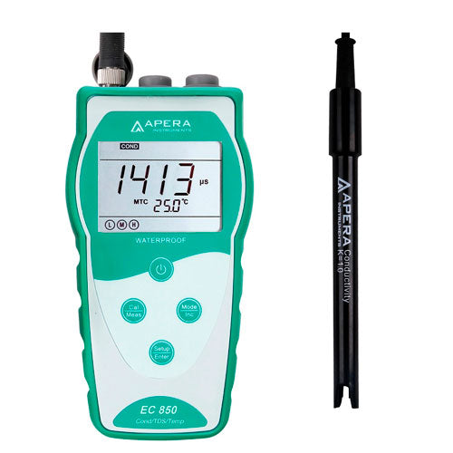 51731. MEDIDOR DE PH PORTATIL P/SUELO EQUIPADO C/ELECTRODO DE PH/TEMPERATURA 3 EN 1 LABSEN 553 MOD. PH850-SL - APERA INSTRUMENTS