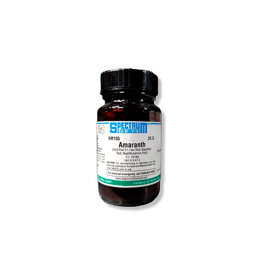 25209. AMARANTO ROJO RAPIDO 25GR SPECTRUM CHEMICAL