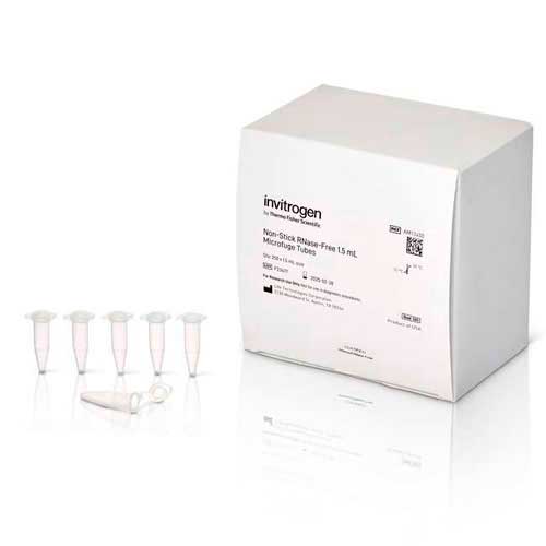 18047. MICROTUBOS 1.5ML  LIBRE DE RNASA / ADNASA C/500 - INVITROGEN