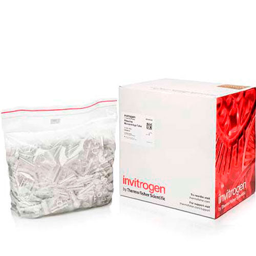 20376. MICROTUBO P/MICROCENTRIFUGA 2ML, ESTERILES LIBRE DE ARNASA / ADNASA C/500 - INVITROGEN