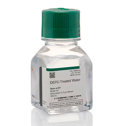 30982. AGUA TRATADA C/DEPC (DIETIL PIROCARBONATO) 100ML INVITROGEN