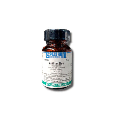 25210. AZUL ANILINA SOLUBLE EN AGUA 25GR SPECTRUM CHEMICAL