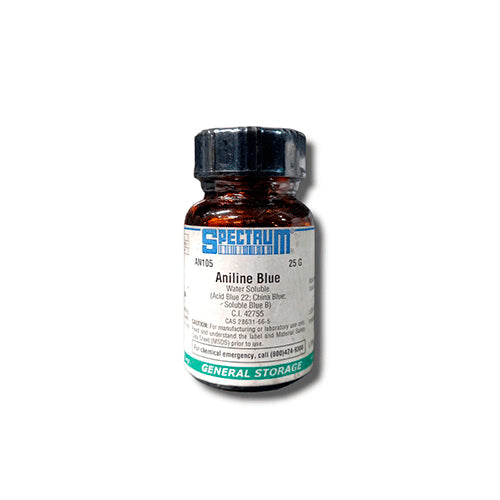 25210. AZUL ANILINA SOLUBLE EN AGUA 25GR SPECTRUM CHEMICAL