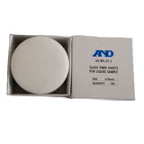 27260. FILTRO DE FIBRA DE VIDRIO CIRCULAR 0.78MM C/100 AND