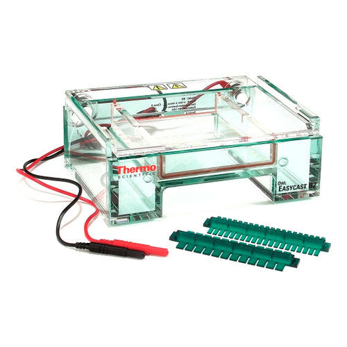 27582. SISTEMA DE ELECTROFORESIS EN MINIGEL EASYCAST C/PUERTOS DE INTERCAMBIO DE BUFFER 7 X 8CM, VOLUMEN BUFFER 400ML OWL THERMO SCIENTIFIC