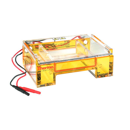 30435. SISTEMA DE ELECTROFORESIS HORIZONTAL EN MINI GEL 12X14CM, VOLUMEN BUFFER 800ML C/PUERTO DE INTERCAMBIO EASYCAST OWL THERMO SCIENTIFIC