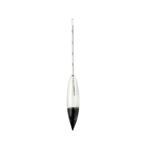 28615. DENSIMETRO (PESA LIQUIDOS) GRAVEDAD ESPECIFICA -5/60G/L, LONGITUD 280MM ASTM 152H DURAC H-B INSTRUMENT