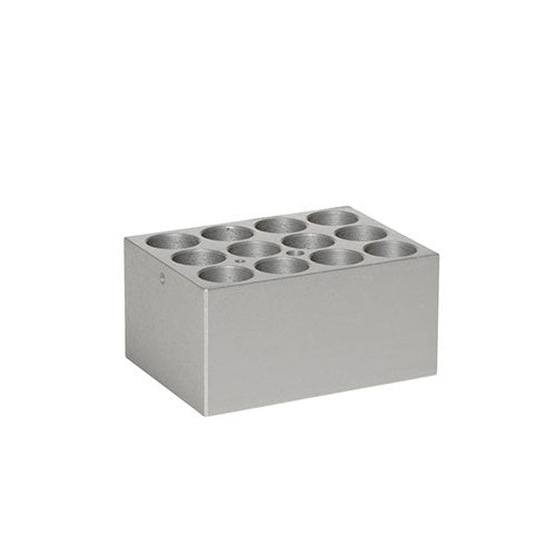 5340. BLOQUE DE CALENTAMIENTO DE ALUMINIO P/12 TUBOS 20MM P/BAÑO SECO THERMO SCIENTIFIC