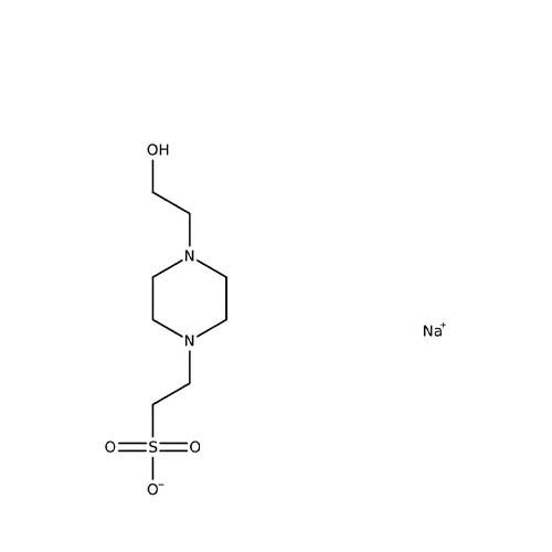 22326. HEPES (CRISTALES BLANCOS FINOS) BIOLOGIA MOLECULAR 500GR FISHER BIOREAGENTS