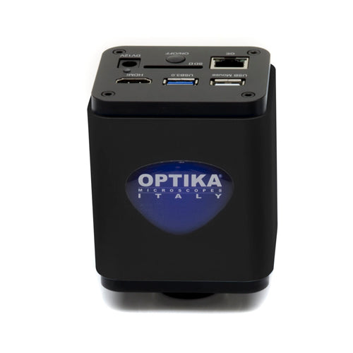 52476. CAMARA DE MICROSCOPIO C/MONTURA C FULL HD 8MP, 4K ENCHUFE MULTIPLE OPTIKA
