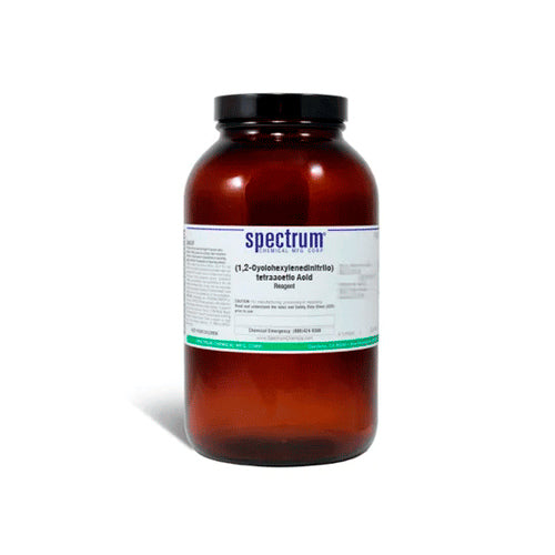 25195. (1,2-CICLOHEXILENEDINITRILO) ACIDO TETRAACETICO REACTIVO 25GR SPECTRUM CHEMICAL