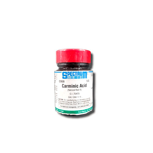 25211. ACIDO CARMINICO 5GR SPECTRUM CHEMICAL