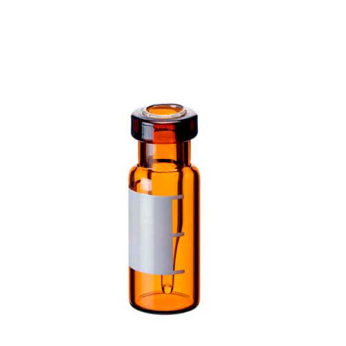 14479. VIAL VIDRIO AMBAR 500UL C/INSERTO CONICO FUNDIDO ROSCA 11MM 12X32MM C/100 - THERMO SCIENTIFIC