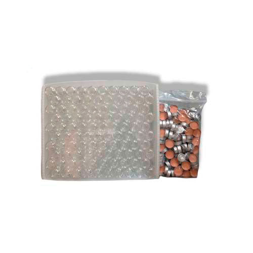 5029. VIAL VIDRIO CLARO 20ML FONDO REDONDO C/TAPA C/1000 - THERMO SCIENTIFIC