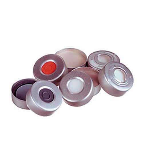 51616. SELLO DE ALUMINIO 20MM C/SEPTA SILICON BLANCO PAQUETE C/100 PIEZAS - THERMO SCIENTIFIC