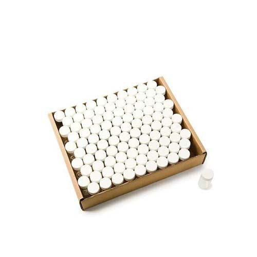 22649.  VIAL VIDRIO CLARO 9MM CON TAPA Y SEPTA PTFE/CAUCHO PRE-ENSAMBLADOS C/100 THERMO SCIENTIFIC