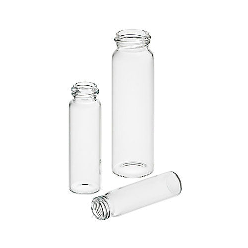 27866. VIAL VIDRIO CLARO 8ML TIPO 1 S/TAPA ROSCA GPI 15-425 C/100, CG-4902-03 CHEM GLASS
