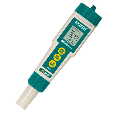 23373. MEDIDOR PORTATIL P/CLORO A PRUEBA DE AGUA 0.01-10PPM EXTECH