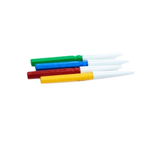 52561. MICROESPATULA 0.1-1.0MM PUNTA DE ACERO INOXIDABLE Y MANGO DE PLASTICO LONGITUD TOTAL 60MM C/4 - CONTROL COMPANY