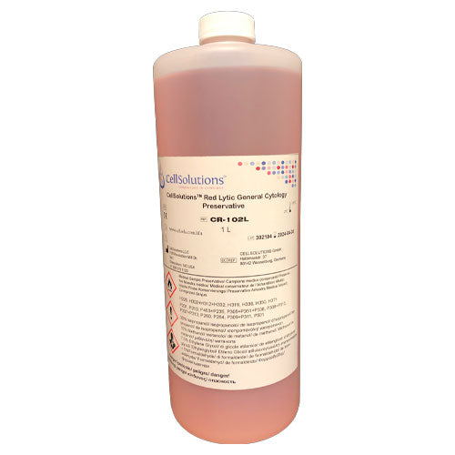 51704. RED LYTIC GENERAL CYTOLOGY PRESERVATIVE 1LT - CELL SOLUTIONS