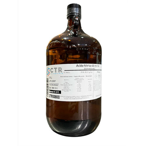 51453. ACIDO NITRICO RA 68-70% VIDRIO AMBAR 3.5LT - CTR