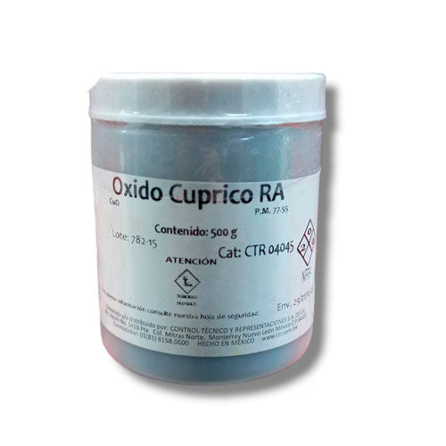 22984. OXIDO CUPRICO RA ACS 500GR CTR