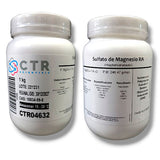 50943. SULFATO DE MAGNESIO HEPTAHIDRATADO RA PLASTICO 1KG - CTR