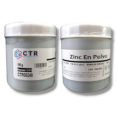 50914. ZINC POLVO RA PLASTICO 100GR - CTR